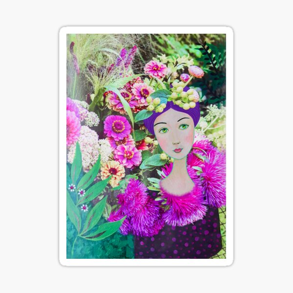 Item preview, Magenta Garden designed and sold by Jessincolour.
