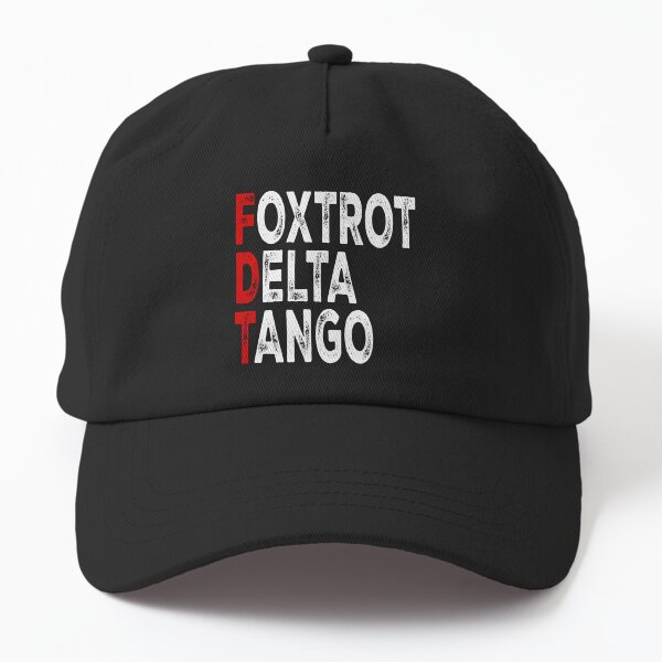 Aperçu de l'œuvre Foxtrot Delta Tango créée et vendue par Angry Swan Designs.