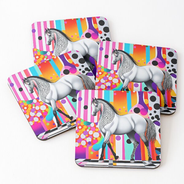 Item preview, Wavy colors - horse design 1 designed and sold by Richenda.