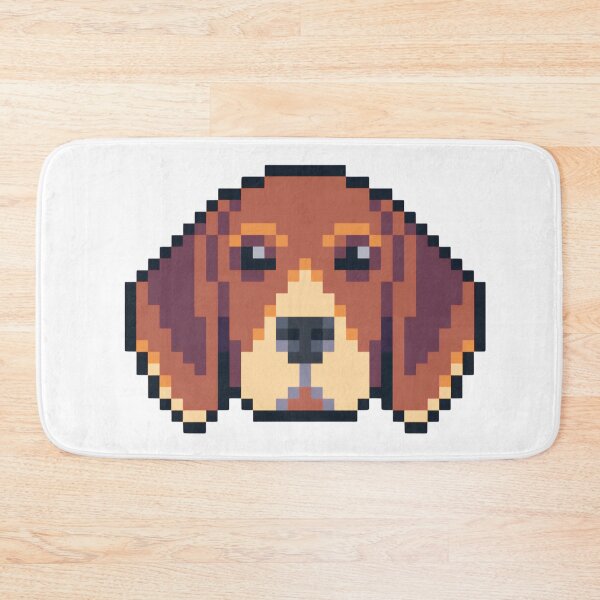 Item preview, Pixel Art Portrait of a Basset Hound designed and sold by K1llexx.