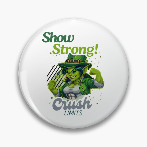 Item preview, Show Strong! Crush Limits Green Goblin Power designed and sold by SplashTastic.