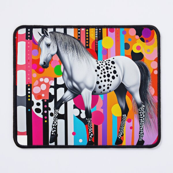 Item preview, Wavy colors - horse design 2 designed and sold by Richenda.