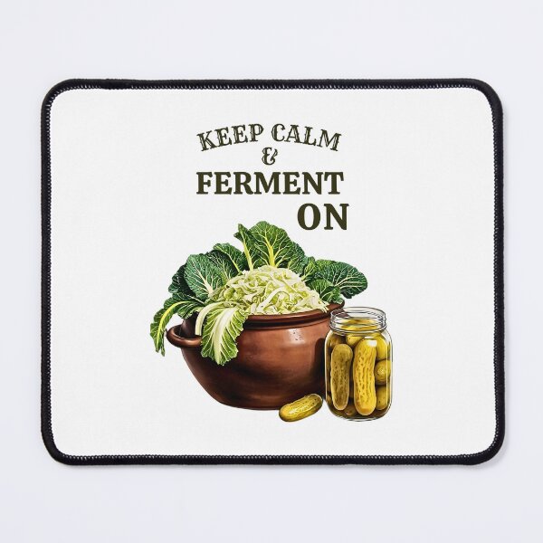 Item preview, Keep Calm & Ferment On – A Homestead Kitchen Classic! designed and sold by Dopamine Daydream.