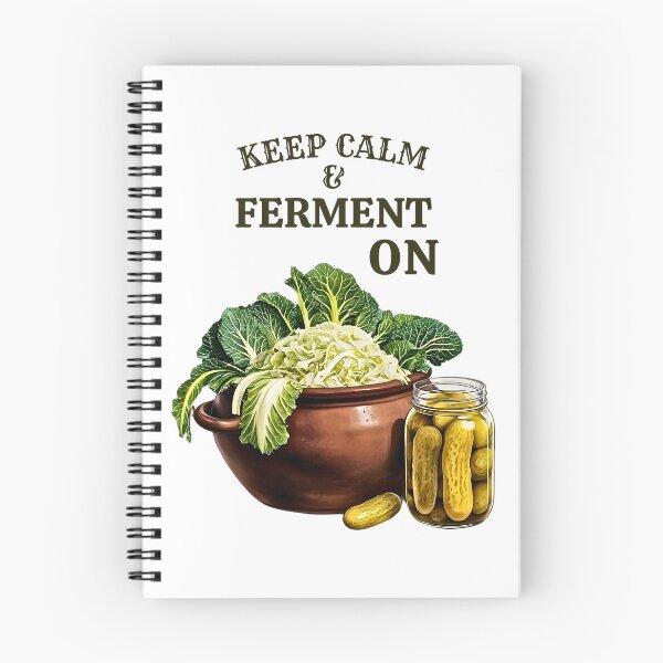 Item preview, Keep Calm & Ferment On – A Homestead Kitchen Classic! designed and sold by Dopamine Daydream.