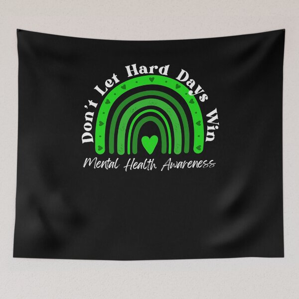 Item preview, Don't Let Hard Days Win cute boho rainbow inspirational designed and sold by snowry.