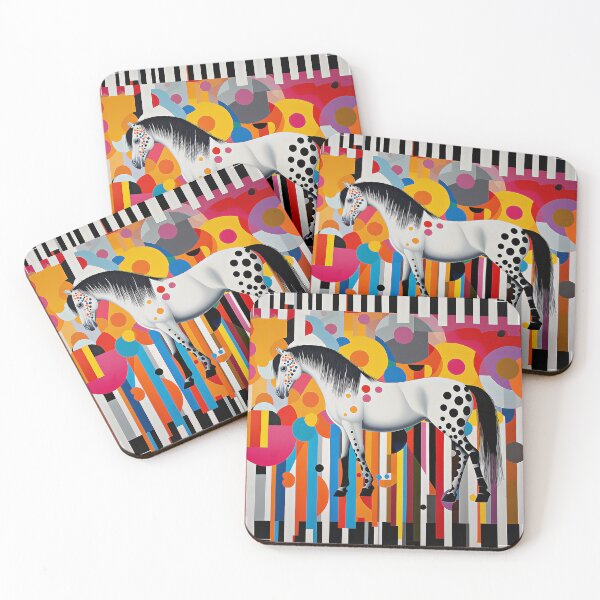 Item preview, Wavy colors - horse design 3 designed and sold by Richenda.
