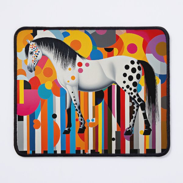 Item preview, Wavy colors - horse design 3 designed and sold by Richenda.