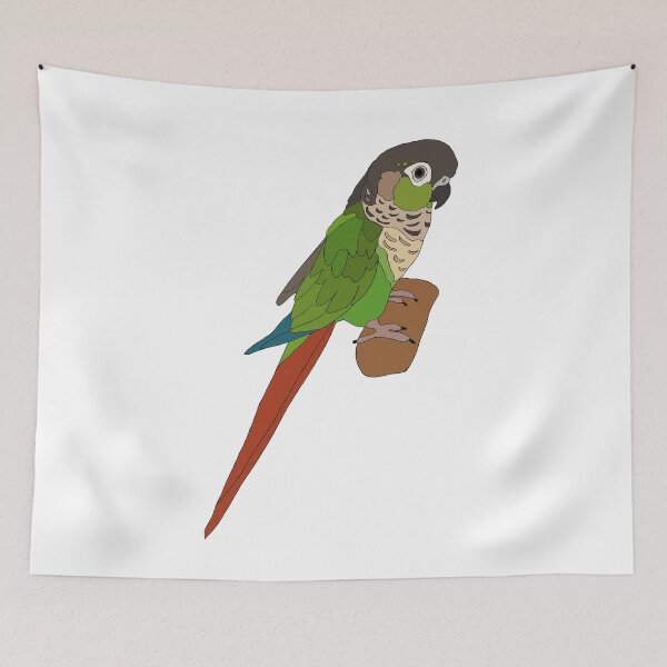 Item preview, Green-Cheeked Conure designed and sold by nolessjess.
