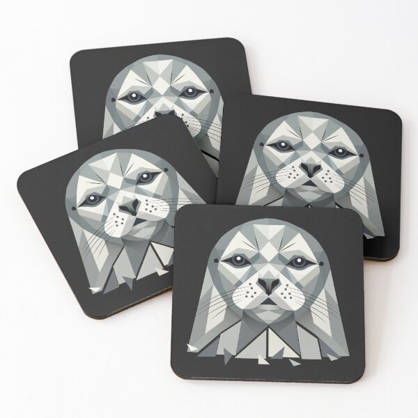 Item preview, Abstract Seal – Geometric Beauty designed and sold by Kisho.