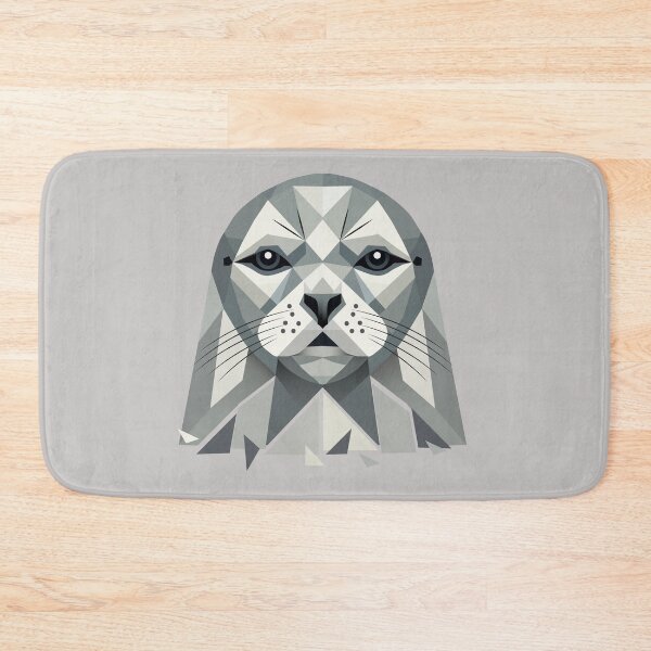 Item preview, Abstract Seal – Geometric Beauty designed and sold by Kisho.