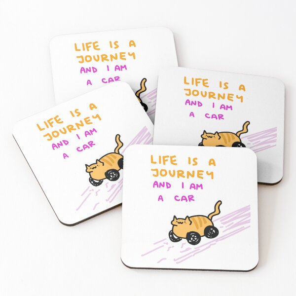 Item preview, life is a journey  designed and sold by TeaBag114.