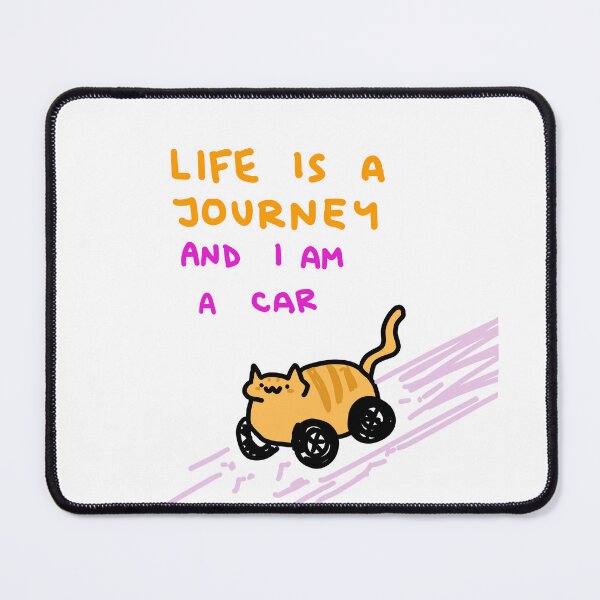 Item preview, life is a journey designed and sold by TeaBag114.