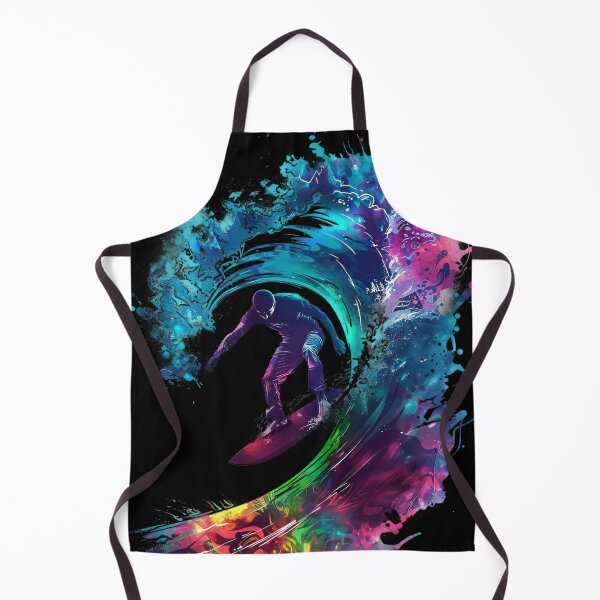 Artikelvorschau, Lebendige Surfwelle – Abstrakte Splash Art entworfen und verkauft von EmiBarDesign.