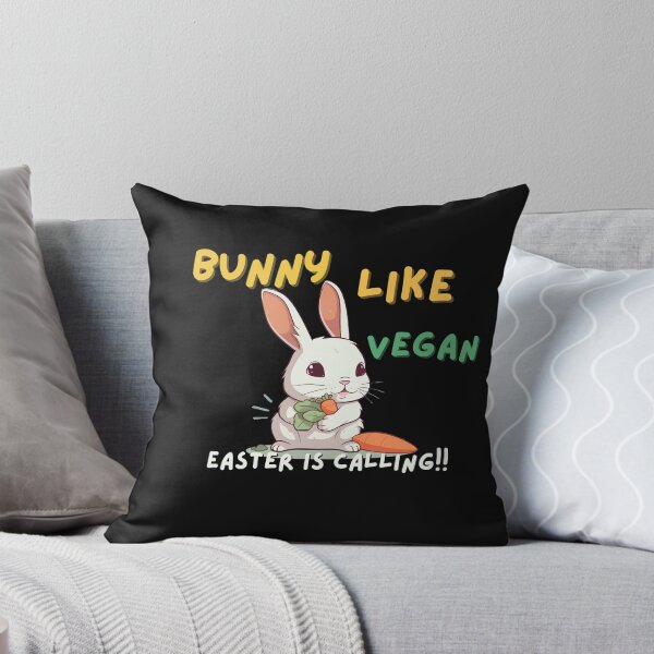 Item preview, Bunny Like Vegan Easter is calling designed and sold by THRIVIA.