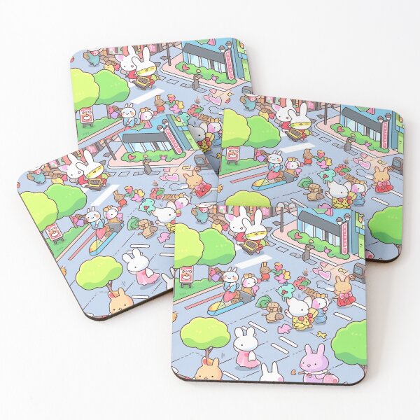 Artikelvorschau, Kawaii Bunny Town entworfen und verkauft von jinwooo.
