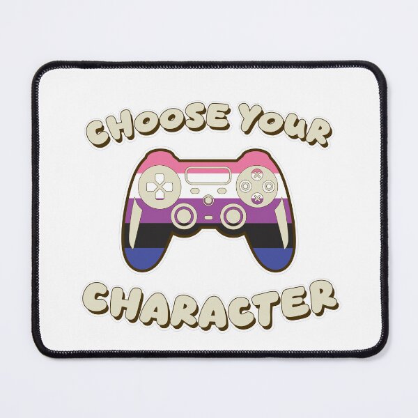 Item preview, LGBTQIA+ Gender Fluid Pride Gamer Artwork designed and sold by CC-ArtOnline.