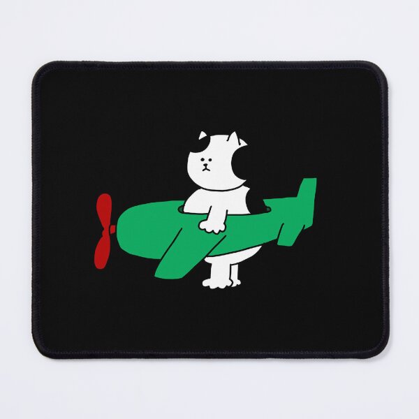 Item preview, a Cat with the airplane toy designed and sold by superbaechoo.