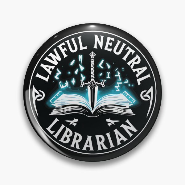 Item preview, Lawful Neutral Arcane Scholar designed and sold by CrownedCanvas.