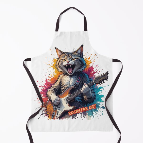 Item preview, Rockstar Cat designed and sold by DigitalArtTK.