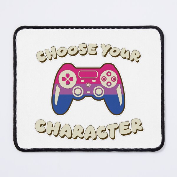 Item preview, LGBTQIA+ Bisexual Pride Gamer Artwork designed and sold by CC-ArtOnline.