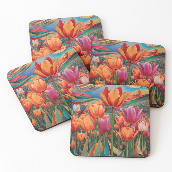 Item preview, A Field of Tulips designed and sold by whitecat23.
