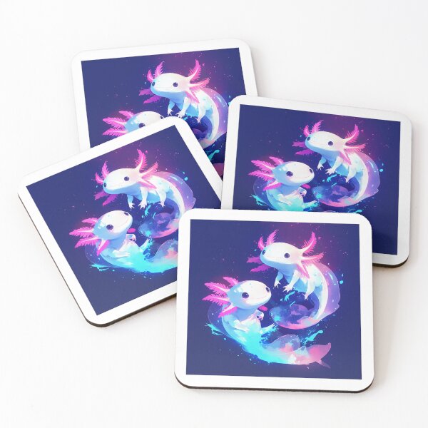 Item preview, Cute two happy axolotls designed and sold by SMARTKIT  DESIGNAGENCY.