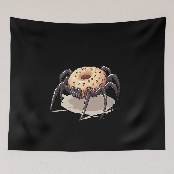 Item preview, Donut Spider Funny Creative Motif designed and sold by titanosdesign.