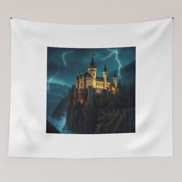 Item preview, Stormbound Citadel: Castle in the Tempest designed and sold by vedadc.