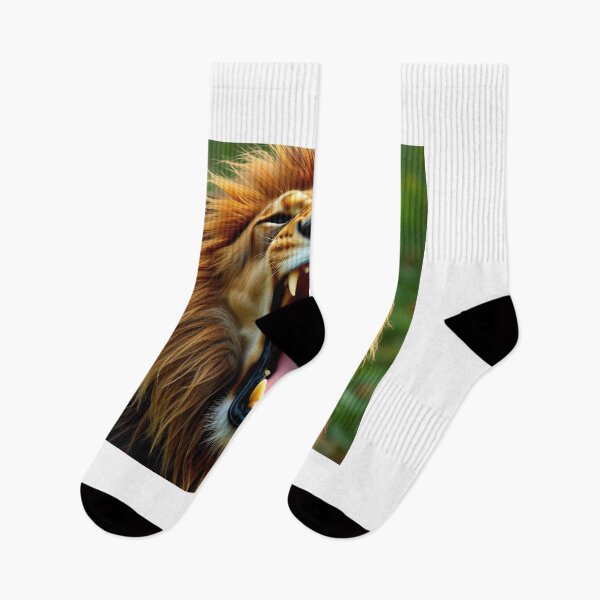 Item preview, King's Roar: Majestic Lion in Full Display designed and sold by vedadc.