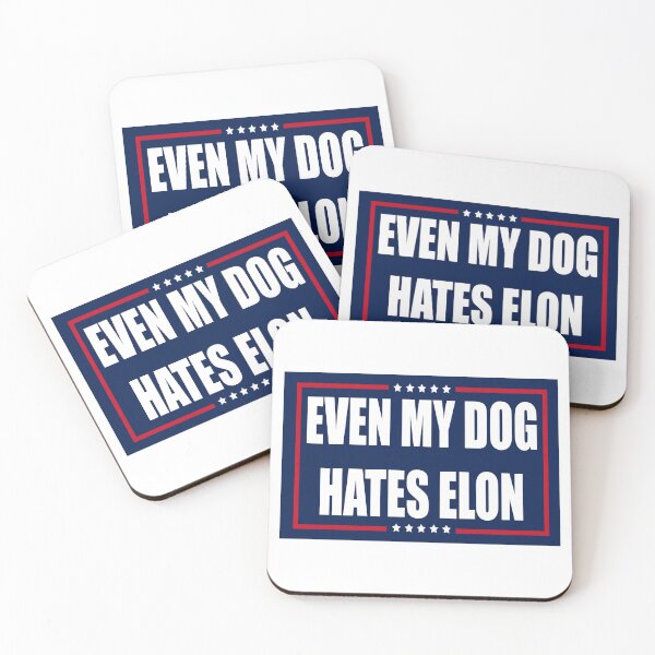 Item preview, Even My Dog Hates Elon designed and sold by ToyoTees.