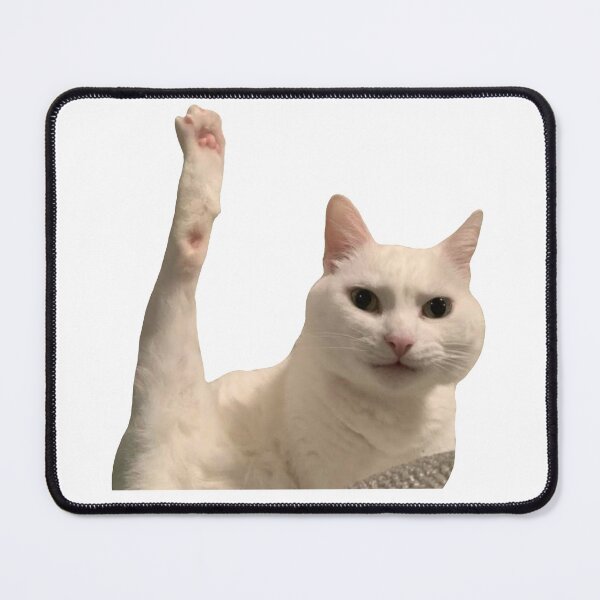 Item preview, MEME Waving Cat - Cute & Friendly Hello (Collection7-15) designed and sold by MetichaiTH.