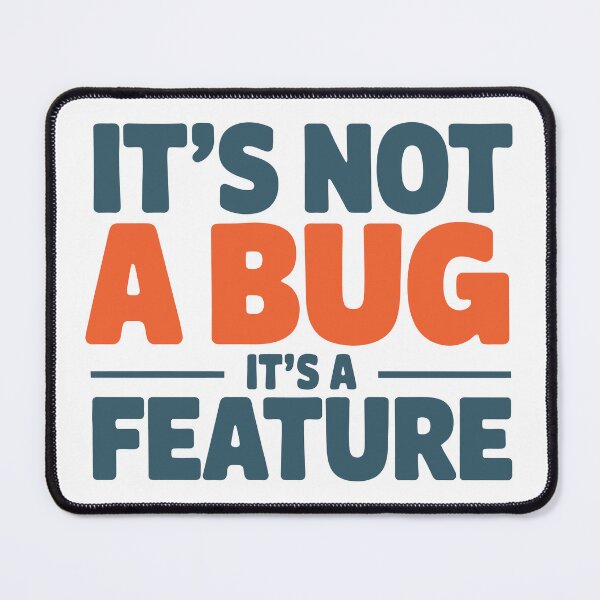 Item preview, It's Not A Bug designed and sold by Angry Swan Designs.