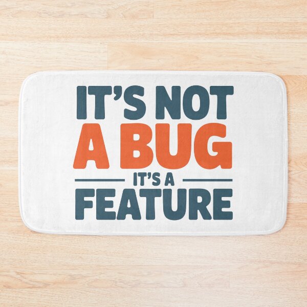 Item preview, It's Not A Bug designed and sold by Angry Swan Designs.