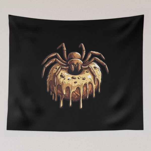 Item preview, Donut Spider Funny Creative Motif designed and sold by titanosdesign.