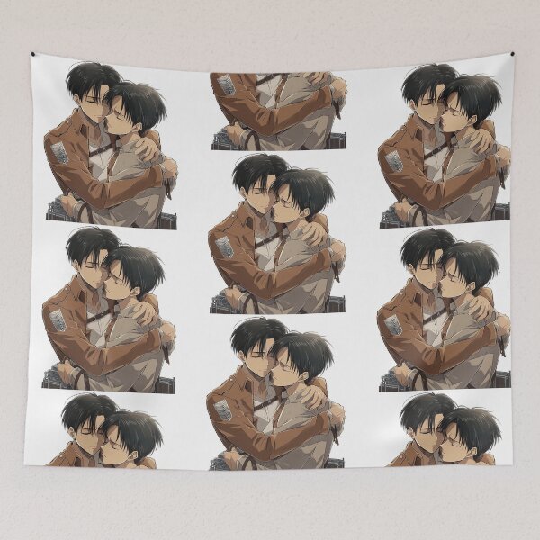 Item preview,  Unbreakable Bonds of the Survey Corps  Levi  Erens Passionate Embrace designed and sold by Innamalinka.