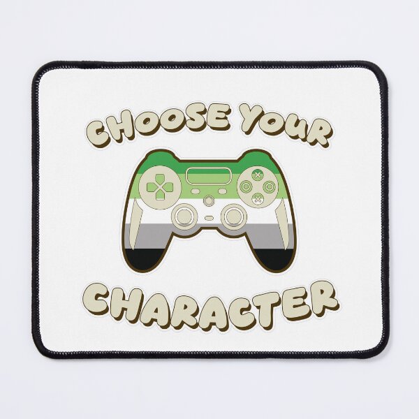 Item preview, LGBTQIA+ Aromantic Pride Gamer Artwork designed and sold by CC-ArtOnline.