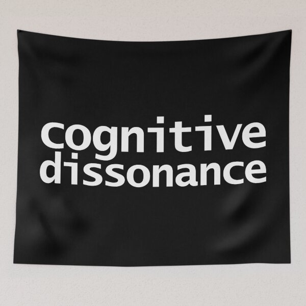 Item preview, Cognitive Dissonance designed and sold by ellenhenry.