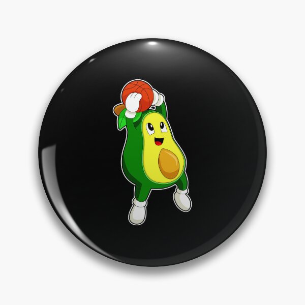 Item preview, Avocado Basketball Player Basketball designed and sold by Masonixem.