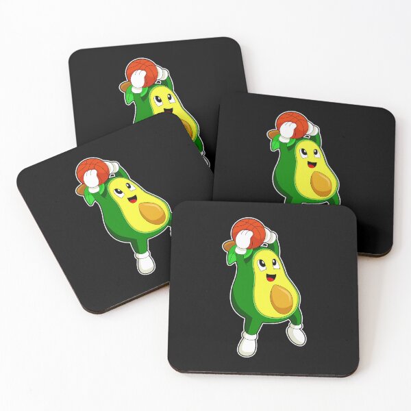 Item preview, Avocado Basketball Player Basketball designed and sold by Masonixem.