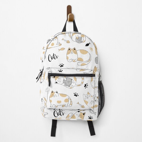 Item preview, Seamless  Simply Drawing Kitty Various Acting Isolated designed and sold by vintageretrostyleshop.