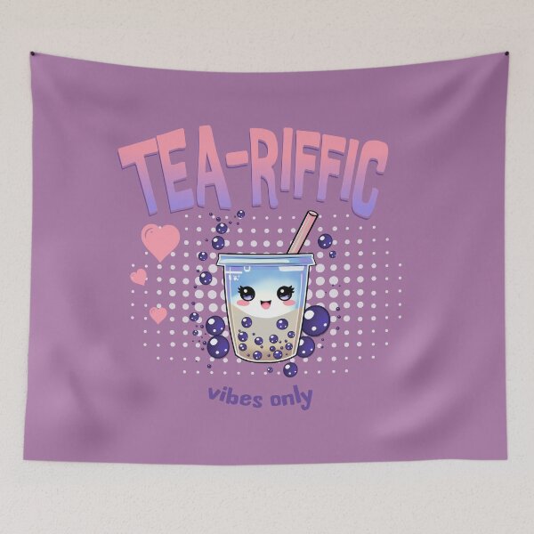 Item preview, Tea-Riffic Vibes designed and sold by BaffledSnout.