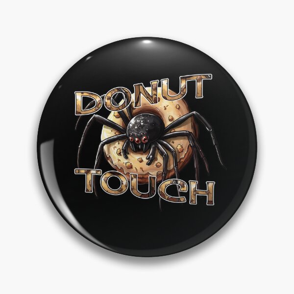 Item preview, Donut Spider Funny Pun designed and sold by titanosdesign.