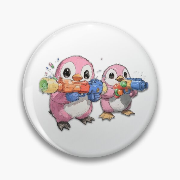 Item preview, Penguin Posse designed and sold by junkyardcollage.