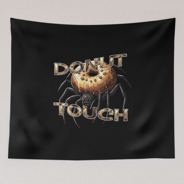 Item preview, Donut Spider Funny Pun designed and sold by titanosdesign.