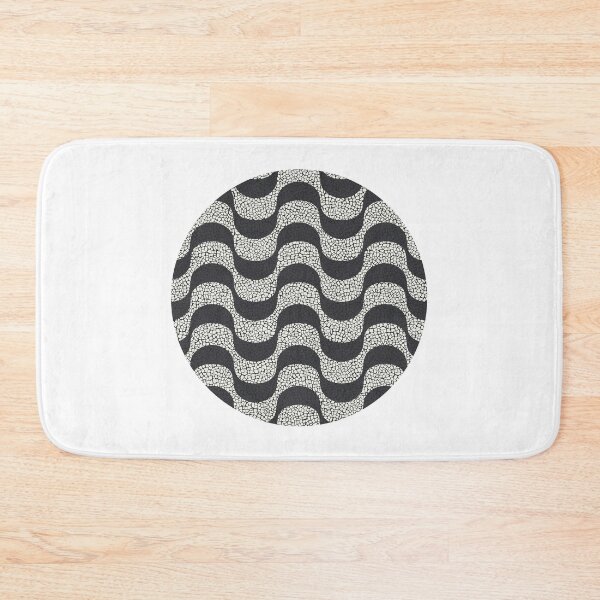 Item preview, Walk the Streets of Rio: Copacabana Sidewalk Theme designed and sold by The Lines.