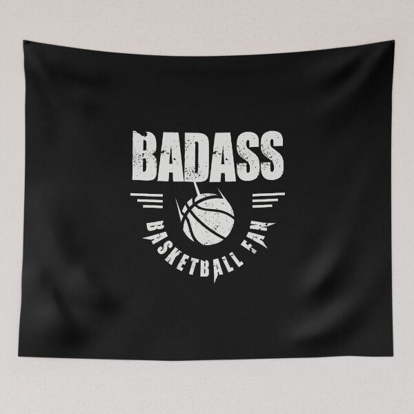 Item preview, Badass Basketball Fan designed and sold by Masonixem.