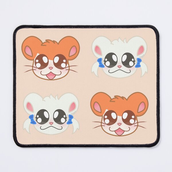 Aperçu de l'œuvre Bijou imprimé Hamtaro créée et vendue par SpicyLem0n3.