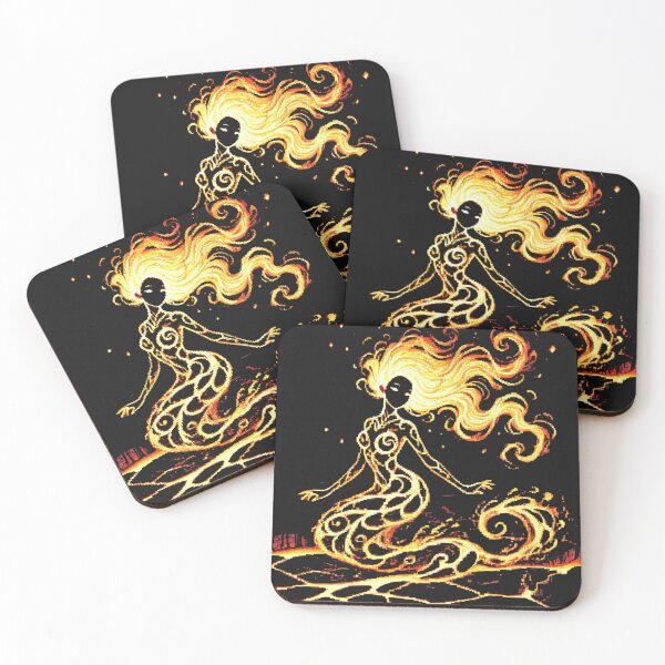 Item preview, Fire Elemental designed and sold by PixCthulhu.