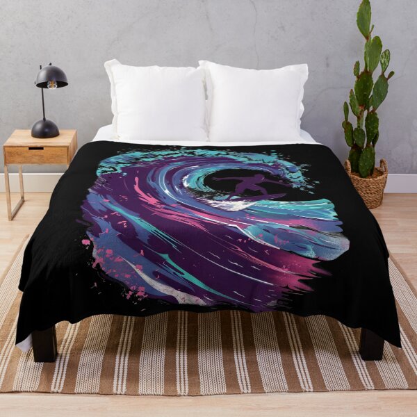 Artikelvorschau, Lebendige Surfwelle – Abstrakte Splash Art entworfen und verkauft von EmiBarDesign.