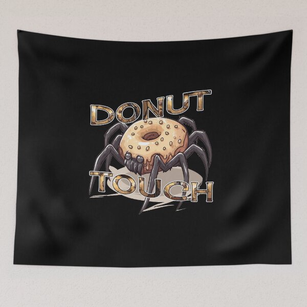 Item preview, Donut Spider Funny Pun designed and sold by titanosdesign.